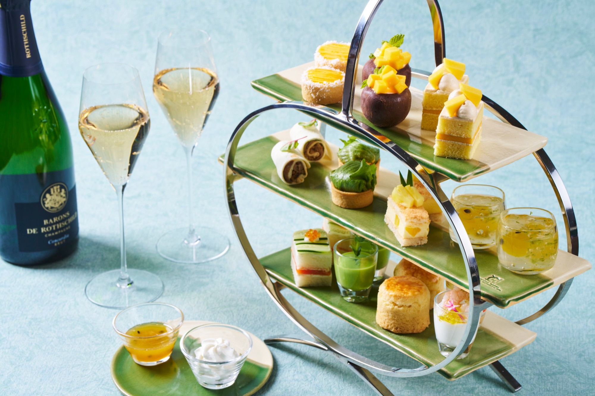 Afternoon Tea Served on ARTIGIANO Pottery (Limited Collaboration)