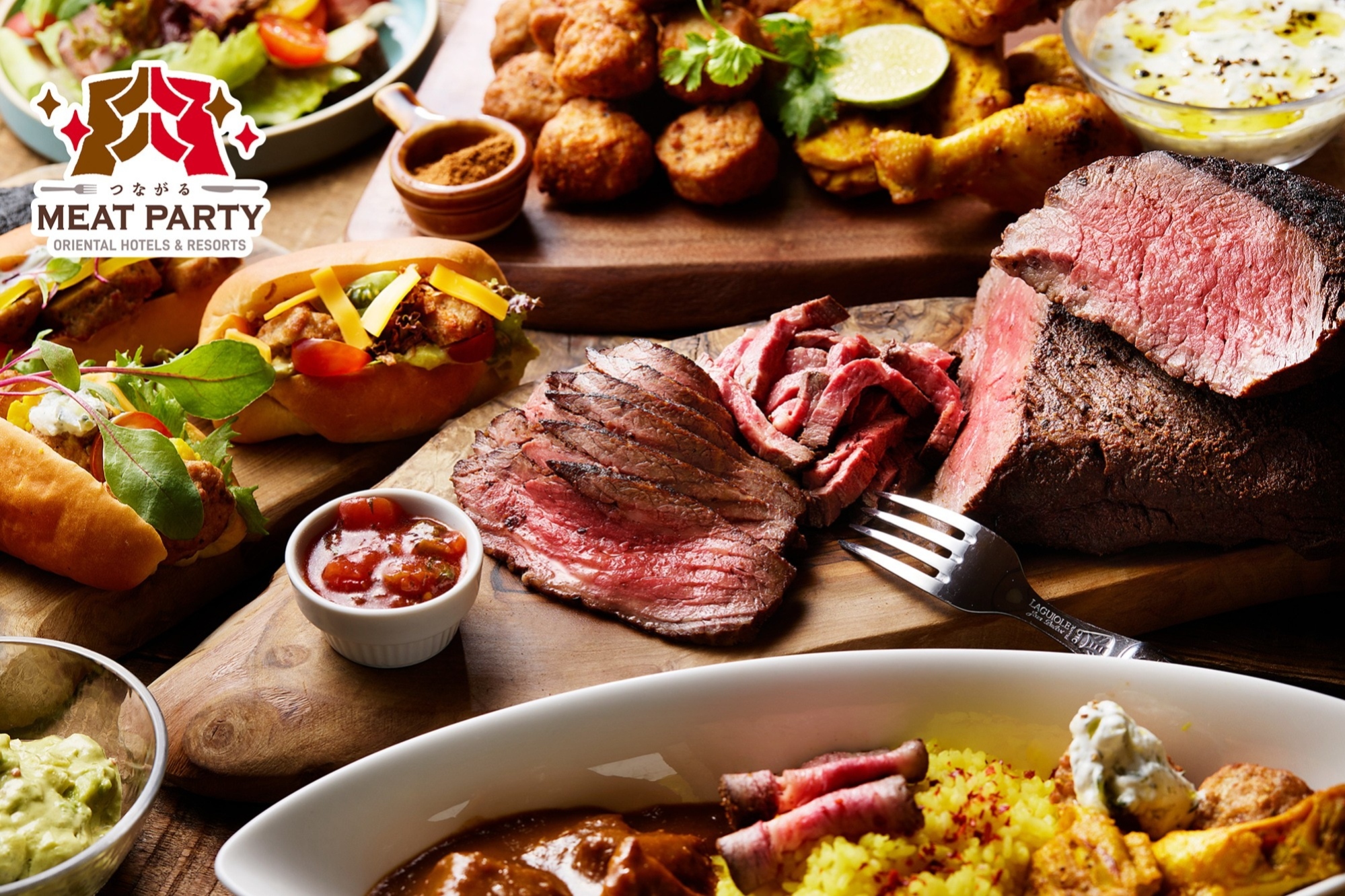 Connecting with Meat Party<br><small>～Unleash Your Creativity with Dynamic DIY Meat Dishes!</small>