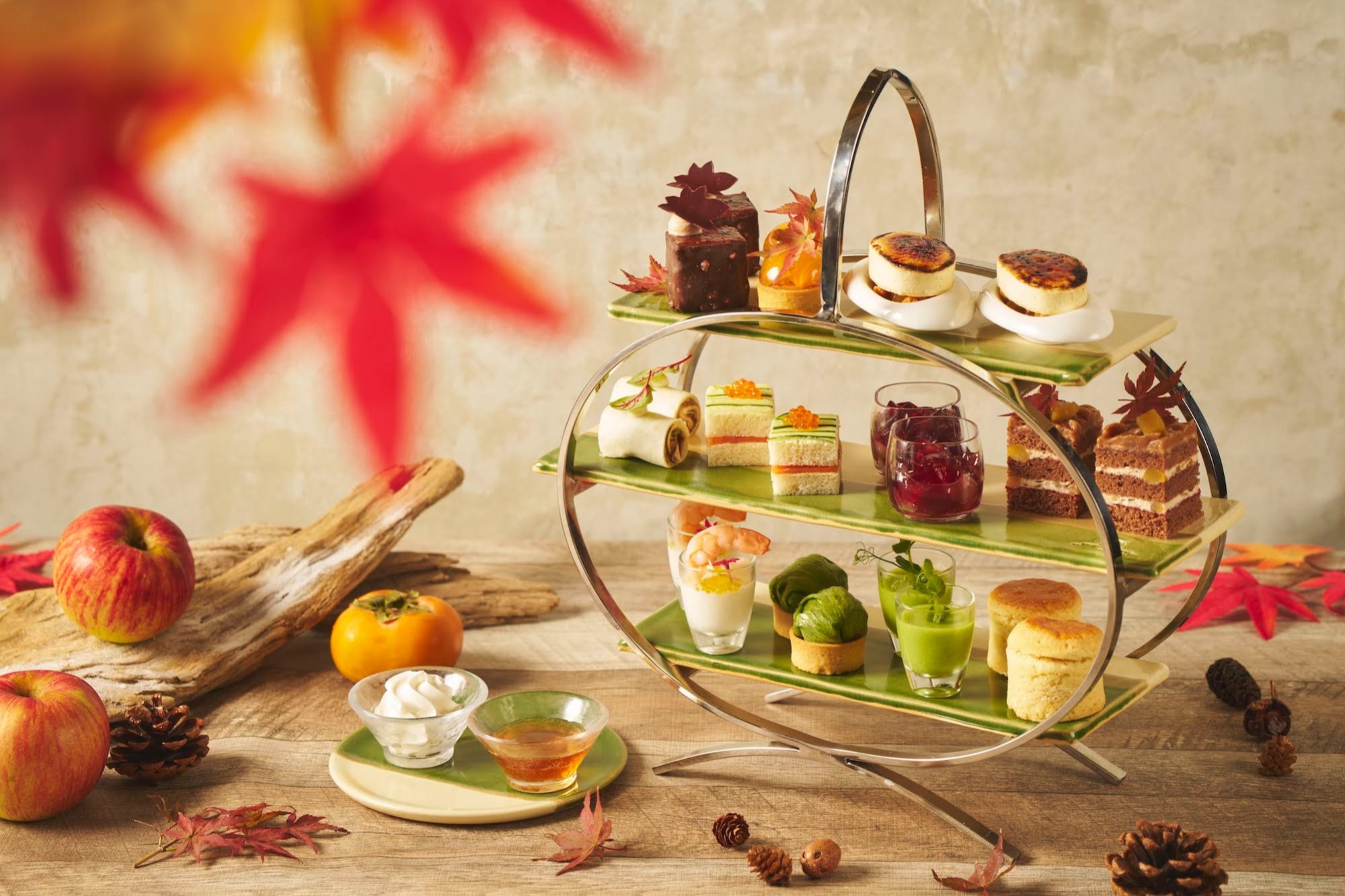 Afternoon Tea Served on ARTIGIANO Pottery (Limited Collaboration)