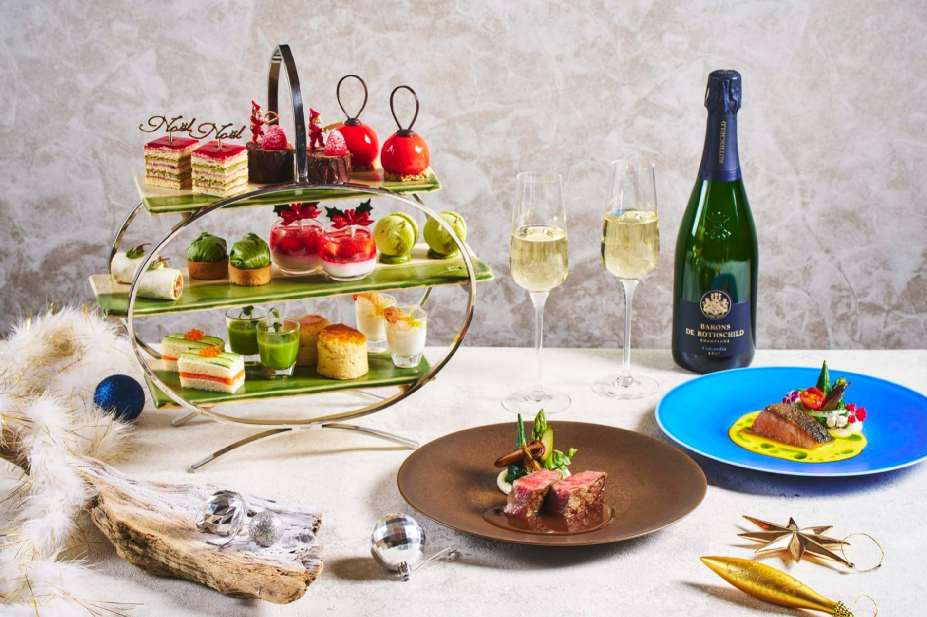 Christmas Edition High Tea Served on ARTIGIANO Pottery (Limited Collaboration)