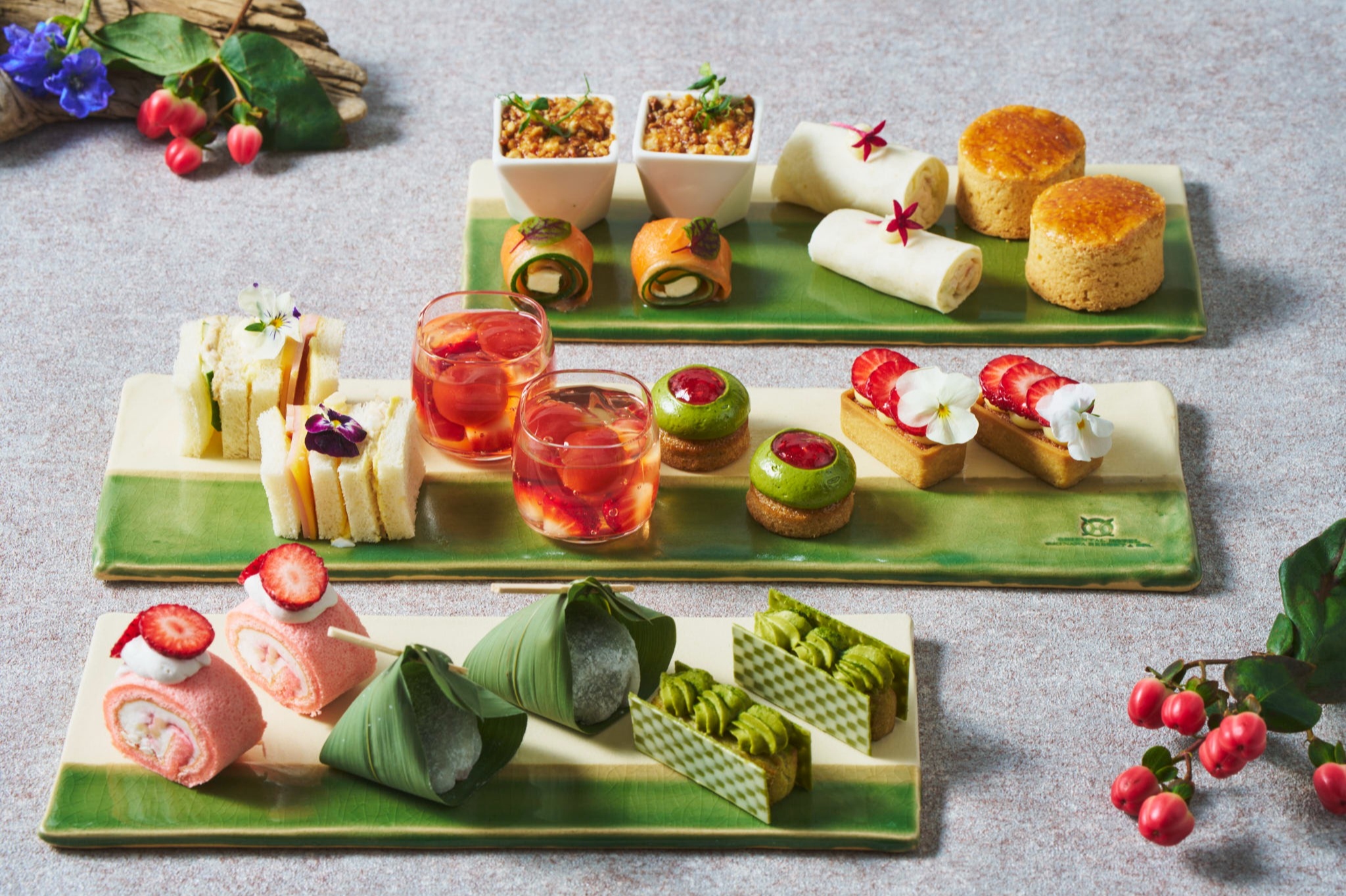 Celebrating the Colors of Spring to Early Summer -- Soft Pink Afternoon Tea<br><small>Available from March 15th</small>